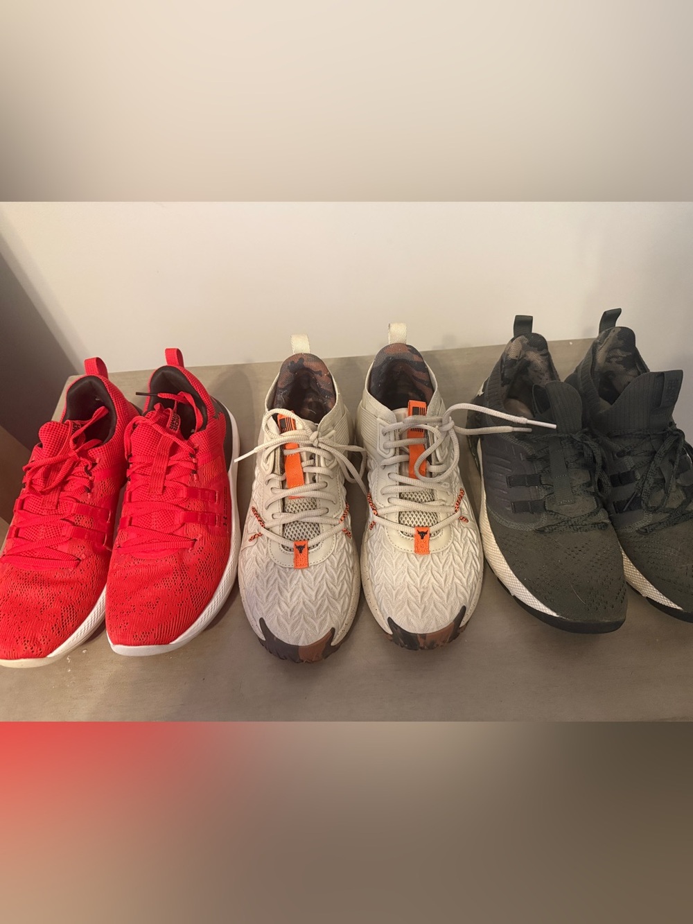 Project Rock Shoes Lot (3 Pairs)